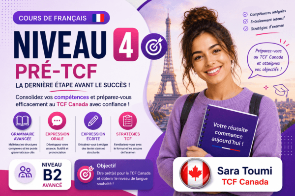 Niveau 4 Pre-TCF course